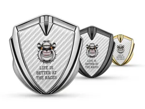 Badge Self Adhesive Tuning Style Glossy Top